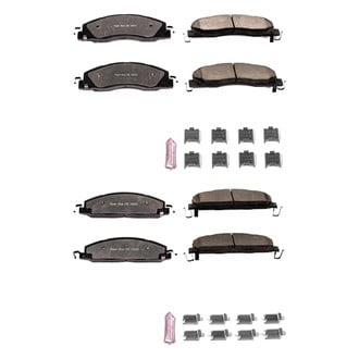 PowerStop® - Z36 Extreme Truck and Tow Carbon-Fiber Ceramic Disc Brake Pads