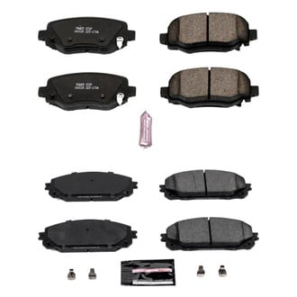PowerStop® - Z23 Evolution Sport Performance Carbon-Fiber Ceramic Front and Rear Brake Pad Set