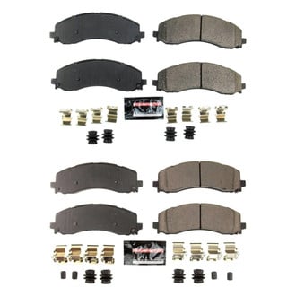 PowerStop® - Z23 Evolution Sport Performance Carbon-Fiber Ceramic Front and Rear Brake Pad Set