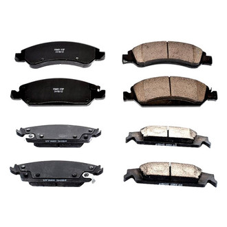 PowerStop® - Z16 Evolution Clean Ride Ceramic Front and Rear Disc Brake Pad Set