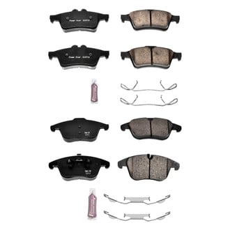 PowerStop® - Z23 Evolution Sport Performance Carbon-Fiber Ceramic Front and Rear Brake Pad Set