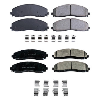 PowerStop® - Z17 Evolution Plus™ Ceramic Front and Rear Disc Brake Pad Set