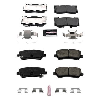 PowerStop® - Z23 Evolution Sport Performance Carbon-Fiber Ceramic Front and Rear Brake Pad Set