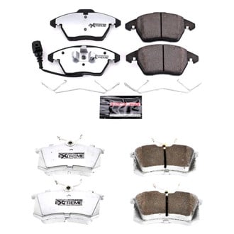PowerStop® - Z26 Extreme Street Performance Carbon-Fiber Ceramic Disc Brake Pads