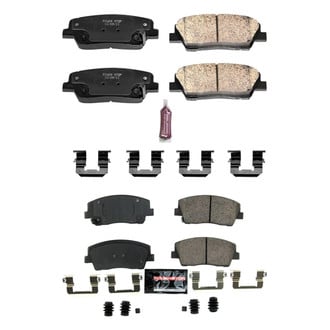 PowerStop® - Z23 Evolution Sport Performance Carbon-Fiber Ceramic Front and Rear Brake Pad Set