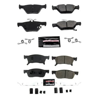 PowerStop® - Z23 Evolution Sport Performance Carbon-Fiber Ceramic Front and Rear Brake Pad Set