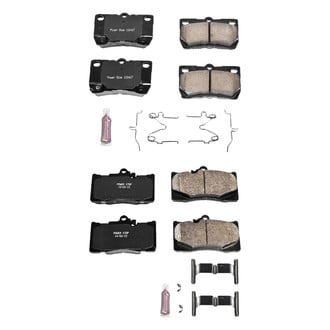 PowerStop® - Z23 Evolution Sport Performance Carbon-Fiber Ceramic Front and Rear Brake Pad Set