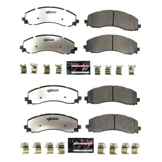 PowerStop® - Z36 Extreme Truck and Tow Carbon-Fiber Ceramic Front and Rear Brake Pad Set