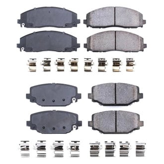 PowerStop® - Z17 Evolution Plus™ Ceramic Front and Rear Disc Brake Pad Set
