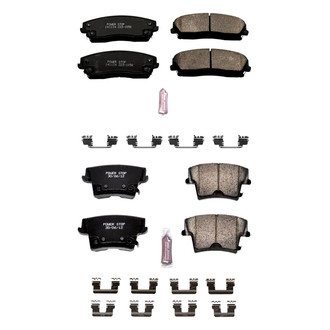 PowerStop® - Z23 Evolution Sport Performance Carbon-Fiber Ceramic Front and Rear Brake Pad Set