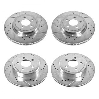PowerStop® - Evolution Performance Drilled and Slotted 1-Piece Brake Rotors