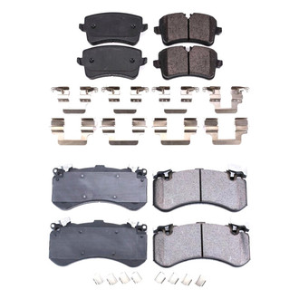 PowerStop® - Z17 Evolution Plus™ Ceramic Front and Rear Disc Brake Pad Set