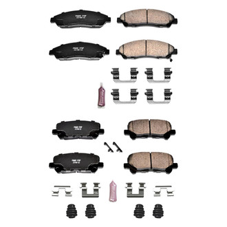 PowerStop® - Z23 Evolution Sport Performance Carbon-Fiber Ceramic Front and Rear Brake Pad Set