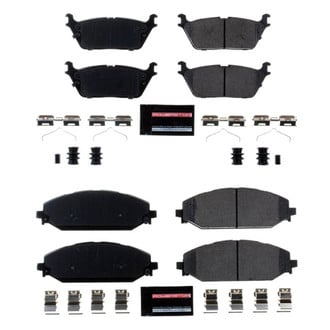 PowerStop® - Z23 Evolution Sport Performance Carbon-Fiber Ceramic Front and Rear Brake Pad Set