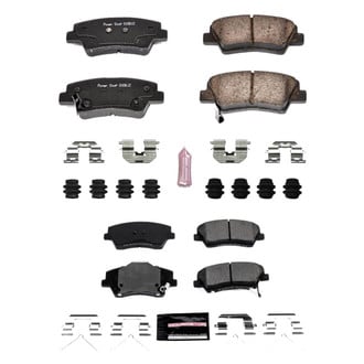 PowerStop® - Z23 Evolution Sport Performance Carbon-Fiber Ceramic Front and Rear Brake Pad Set