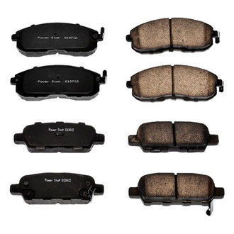 PowerStop® - Z16 Evolution Clean Ride Ceramic Front and Rear Disc Brake Pad Set