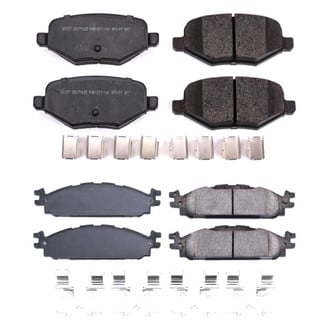 PowerStop® - Z17 Evolution Plus™ Ceramic Front and Rear Disc Brake Pad Set