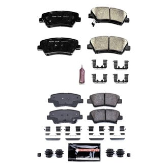 PowerStop® - Z23 Evolution Sport Performance Carbon-Fiber Ceramic Front and Rear Brake Pad Set