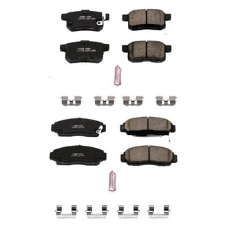 PowerStop® - Z23 Evolution Sport Performance Carbon-Fiber Ceramic Front and Rear Brake Pad Set