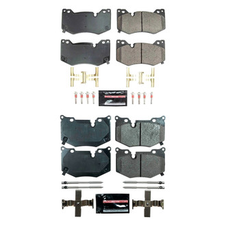 PowerStop® - Z23 Evolution Sport Performance Carbon-Fiber Ceramic Front and Rear Brake Pad Set