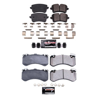 PowerStop® - Z23 Evolution Sport Performance Carbon-Fiber Ceramic Front and Rear Brake Pad Set