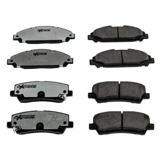 PowerStop® - Z26 Extreme Street Performance Carbon-Fiber Ceramic Front and Rear Brake Pad Set