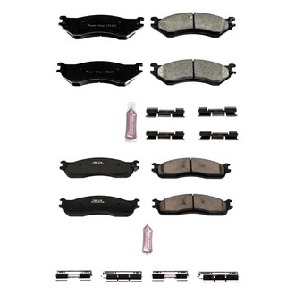 PowerStop® - Z23 Evolution Sport Performance Carbon-Fiber Ceramic Front and Rear Brake Pad Set