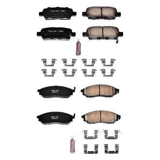PowerStop® - Z23 Evolution Sport Performance Carbon-Fiber Ceramic Front and Rear Brake Pad Set