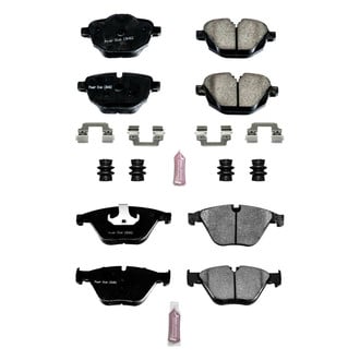 PowerStop® - Z23 Evolution Sport Performance Carbon-Fiber Ceramic Front and Rear Brake Pad Set