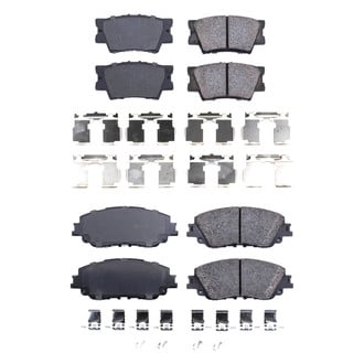 PowerStop® - Z17 Evolution Plus™ Ceramic Front and Rear Disc Brake Pad Set