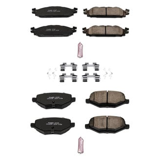 PowerStop® - Z23 Evolution Sport Performance Carbon-Fiber Ceramic Front and Rear Brake Pad Set