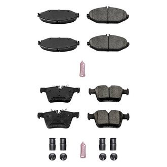 PowerStop® - Z23 Evolution Sport Performance Carbon-Fiber Ceramic Front and Rear Brake Pad Set