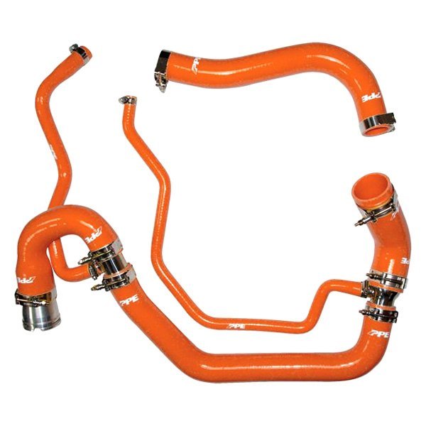 PPE® - Orange Silicone Radiator Hose Kit