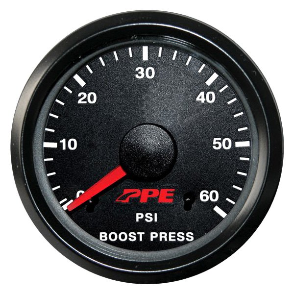 PPE® - Turbo Boost Pressure Gauge, 0-60 PSI