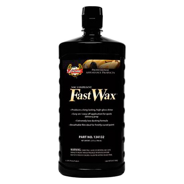 Presta® - 32 fl. oz. Bottle VOC Compliant Fast Wax