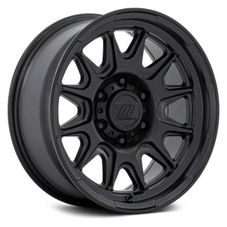 KMC® KM718 SUMMIT Wheels - Satin Black Rims