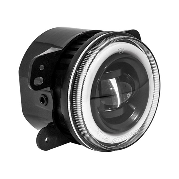 Pro Comp® - Black/Clear Halo Projector LED Fog Lights