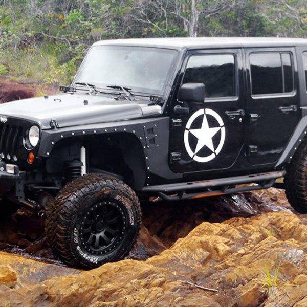 PRO COMP® - 36 Flat Black on Jeep Wrangler