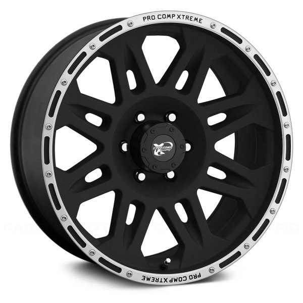 PRO COMP® - 05 SERIES Alloy Matte Black with Machined Flange
