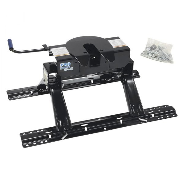 Reese® - 20K 5th Wheel Hitch Head with Legs and 10-Bolt Design Rail Kit