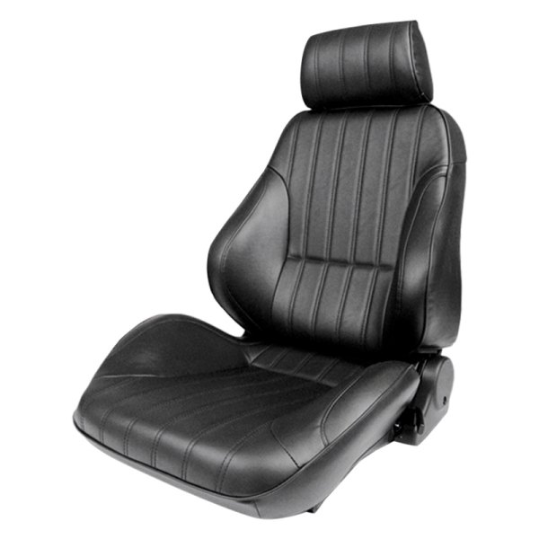Procar® - Rally™ Passenger Side Black Leather Sport Seat