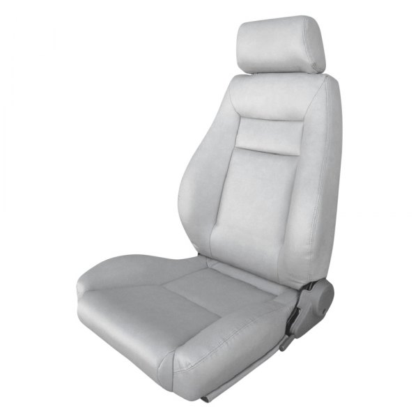Procar® - Elite™ Driver Side Gray Vinyl Sport Seat