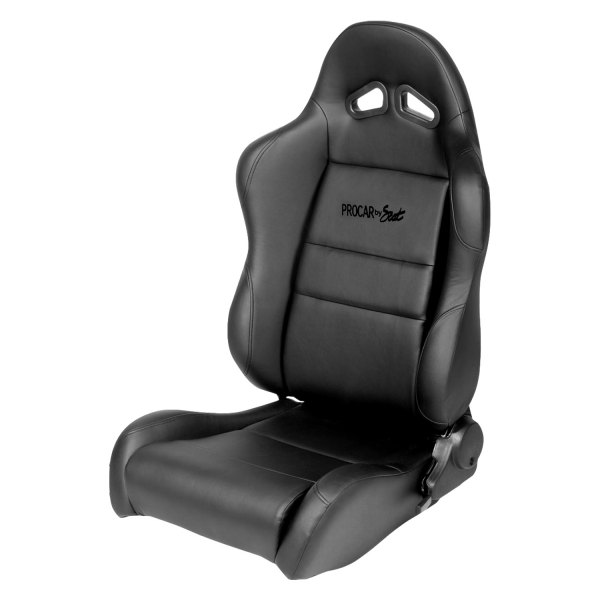 Procar® - Sportsman™ Driver Side Black Leatherette Sport Seat