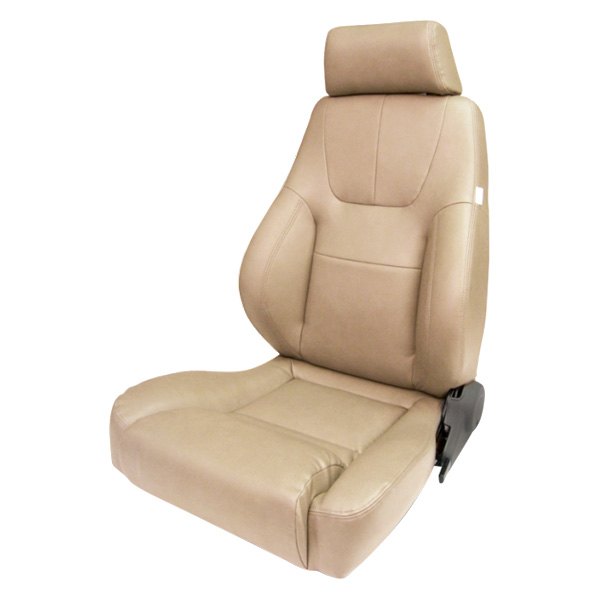 Procar® - Elite™ Driver Side Lumbar Beige Vinyl Sport Seat