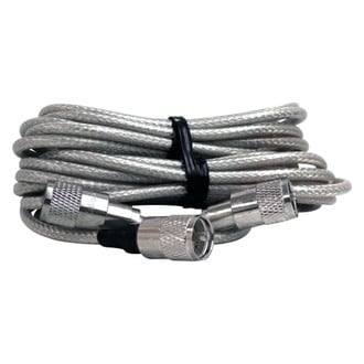 ProComm® - 18' Clear Co Phase RG8X PL259 on All Ends