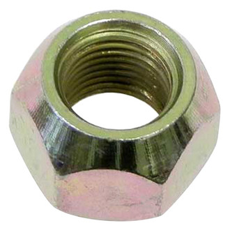Professional Parts Sweden® - Yellow Chrome Cone Seat Acorn Open End Lug Nut