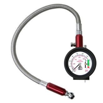 Professional Products® - 0 to 120 psi Dial 2-In-1 Deluxe Tire Pressure Gauge with Tire Thread Depth Gauge