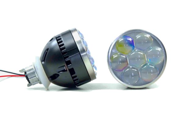 Profile Performance® - Hi-Lens 2.0 3" High Beam LED Retrofit Projector with RGBW DRL
