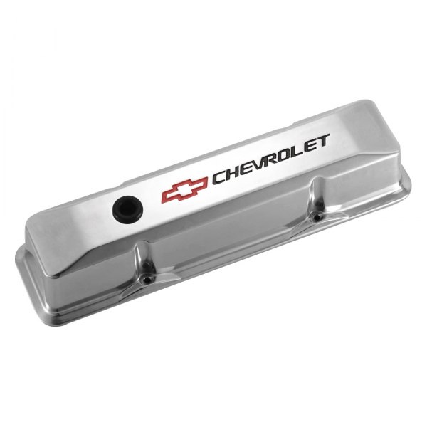 Proform® 141 108 Officially Licensed Gm Tall Valve Cover With Recessed Emblem Chevy Small 5383