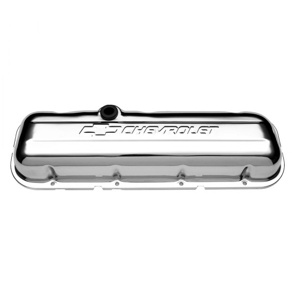 Proform® 141 114 Officially Licensed Gm Tall Valve Cover With Emblem Chevy Big Block V8 4235